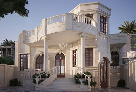 تصویر 2 از سرامیک پرسلان سفید نما لوکس و شیک